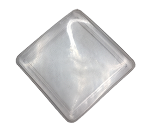 Carré transparent 3''x3'' - - Njco