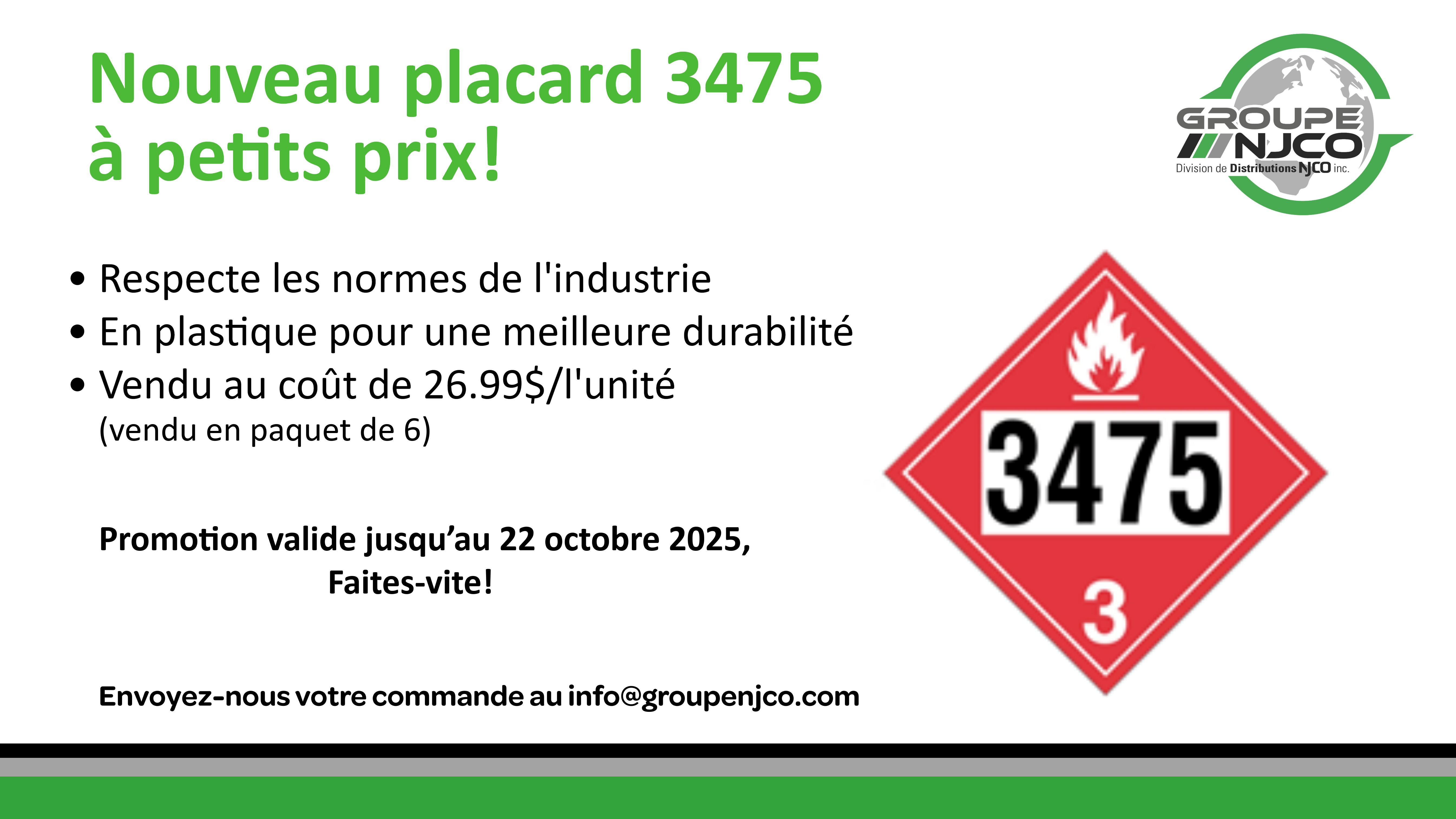 Groupe NJCO, fournitures pétrolières.